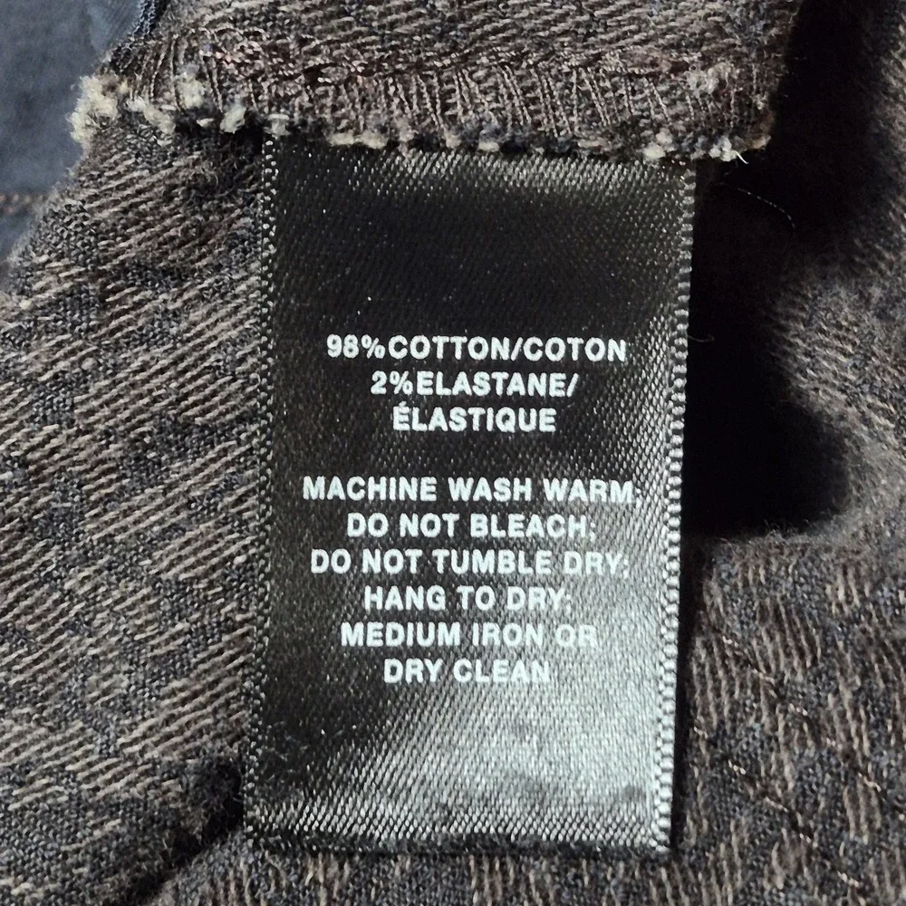 Lafayette 148 Women's Size‎ 14 Thompson Straight Leg Snake Texture Jeans